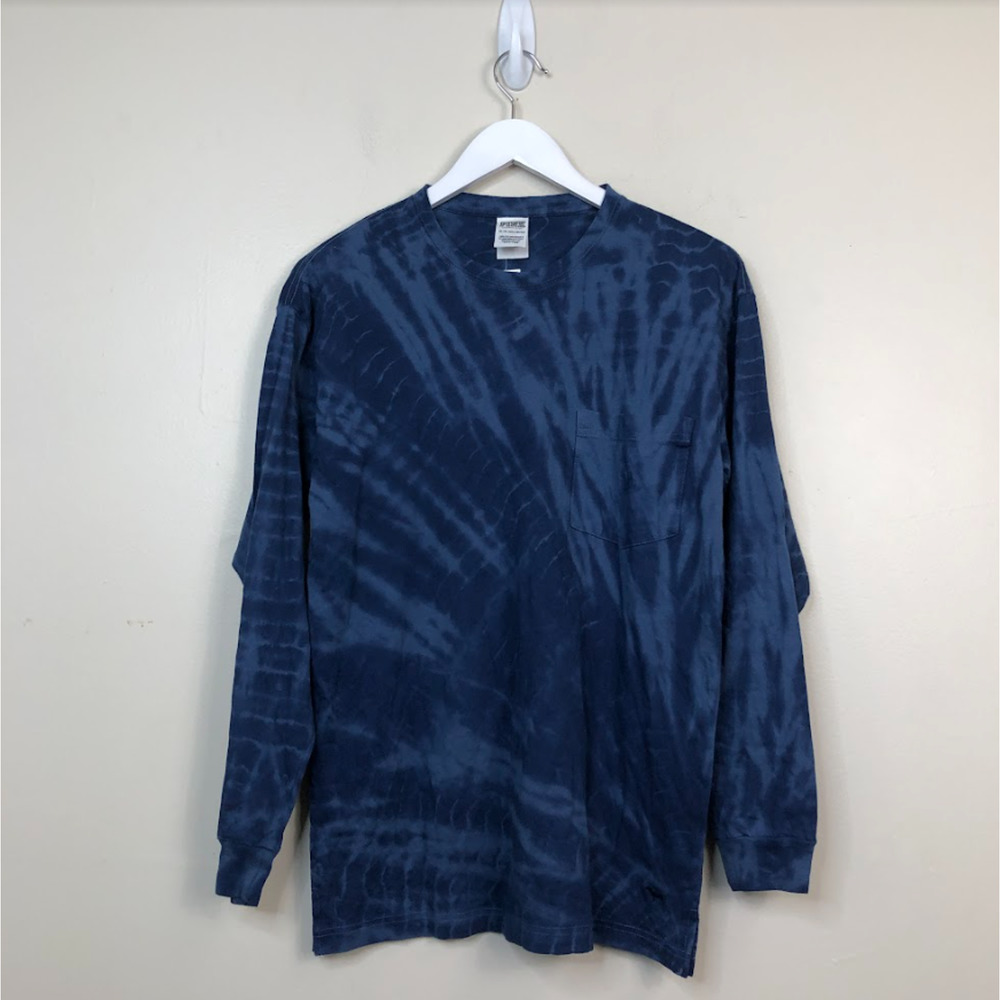 Victoria's Secret PINK Women's Campus Long Sleeve T-Shirts Navy Blue XS, $40 NWT